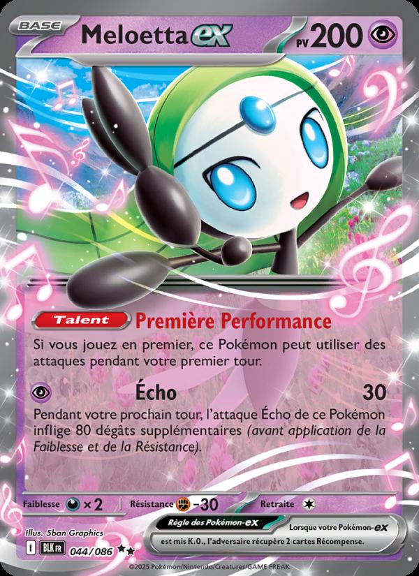 Meloetta-ex card