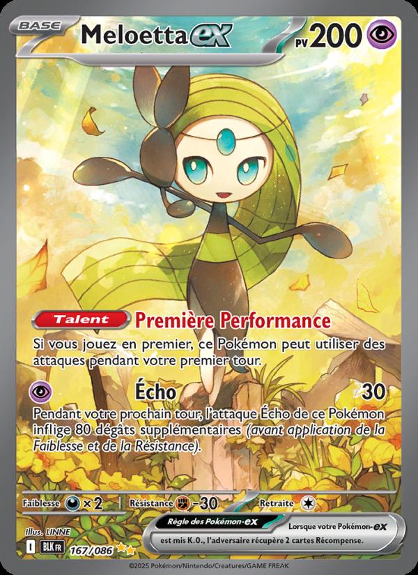 Meloetta-ex card