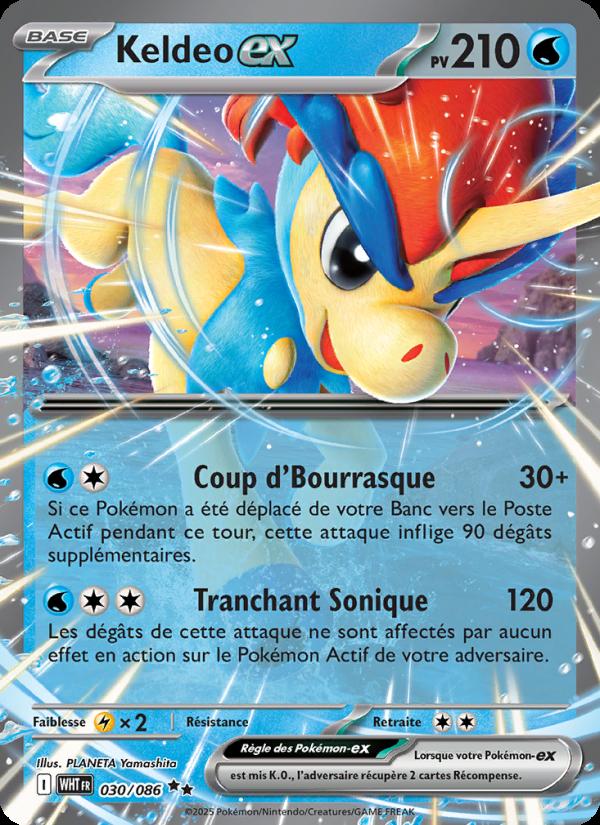 Keldeo-ex card