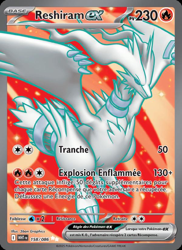 Reshiram-ex card