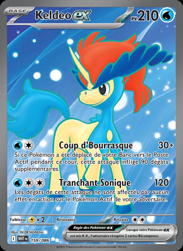 Keldeo-ex card
