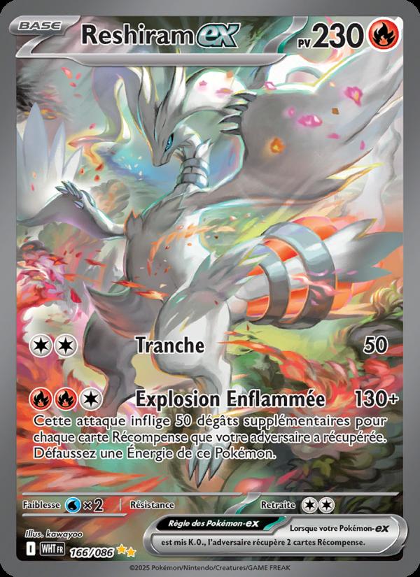 Reshiram-ex card