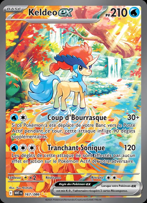Keldeo-ex card