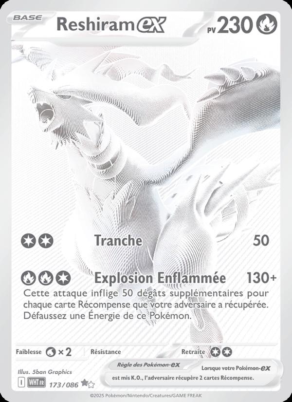 Reshiram-ex card