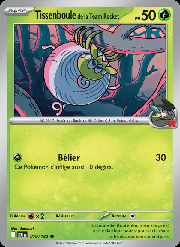 Tissenboule de la Team Rocket card