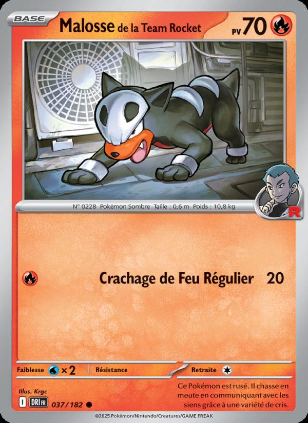 Malosse de la Team Rocket card