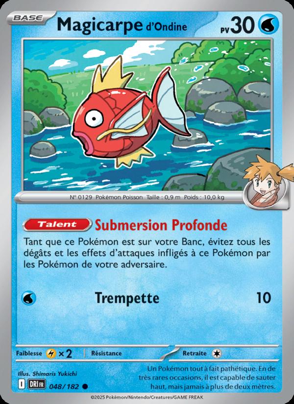 Magicarpe d'Ondine card