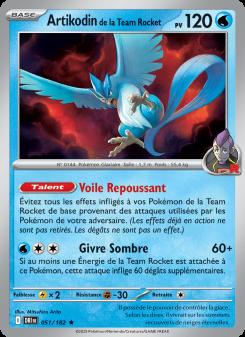 Artikodin de la Team Rocket card