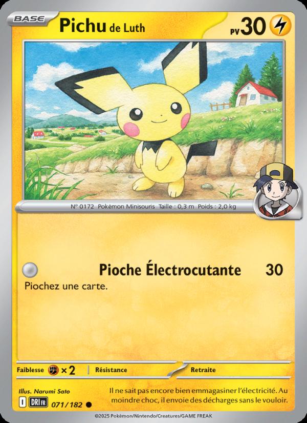 Pichu de Luth card