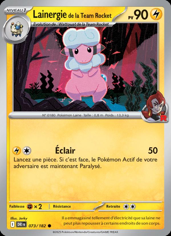 Lainergie de la Team Rocket card