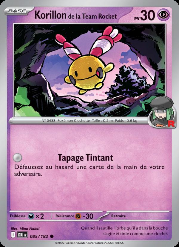 Korillon de la Team Rocket card