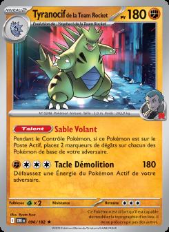 Tyranocif de la Team Rocket card