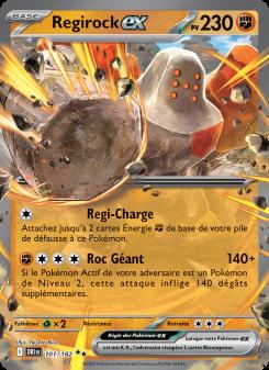 Regirock-ex card
