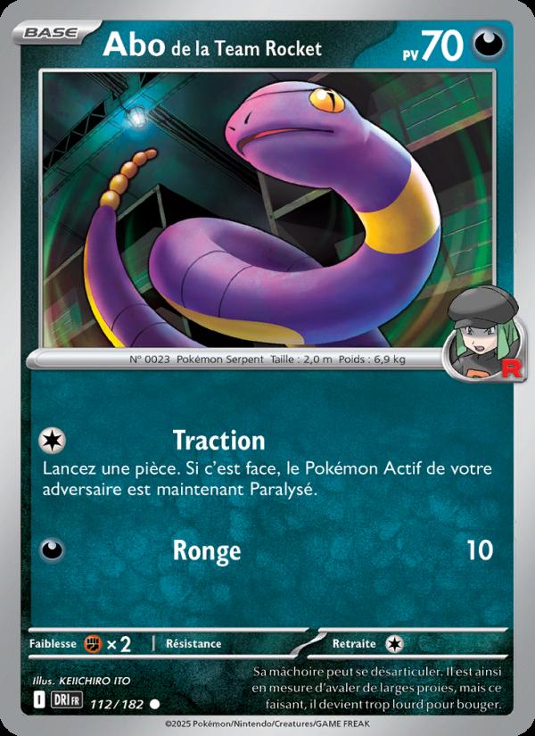 Abo de la Team Rocket card