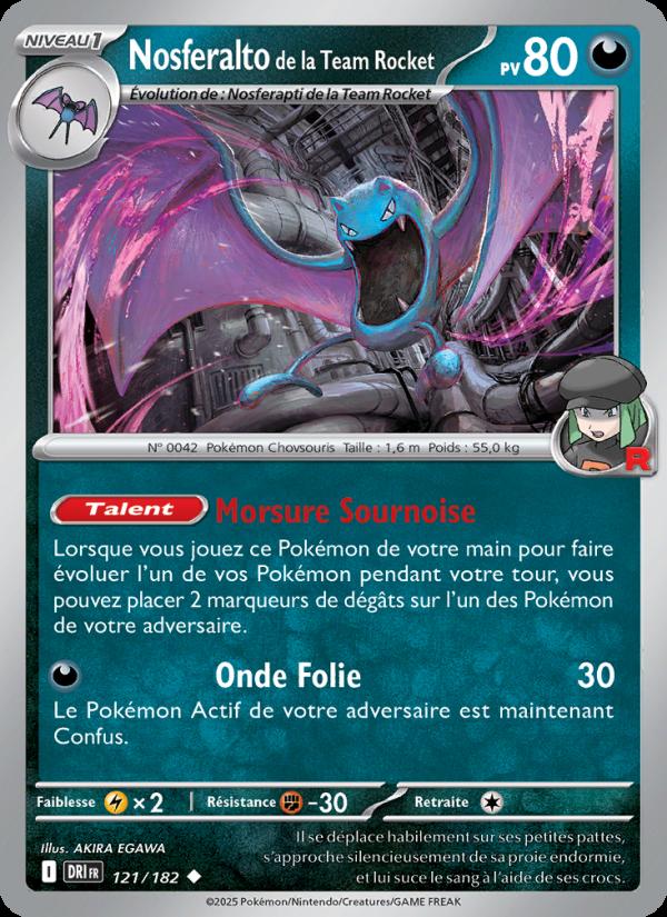 Nosferalto de la Team Rocket card