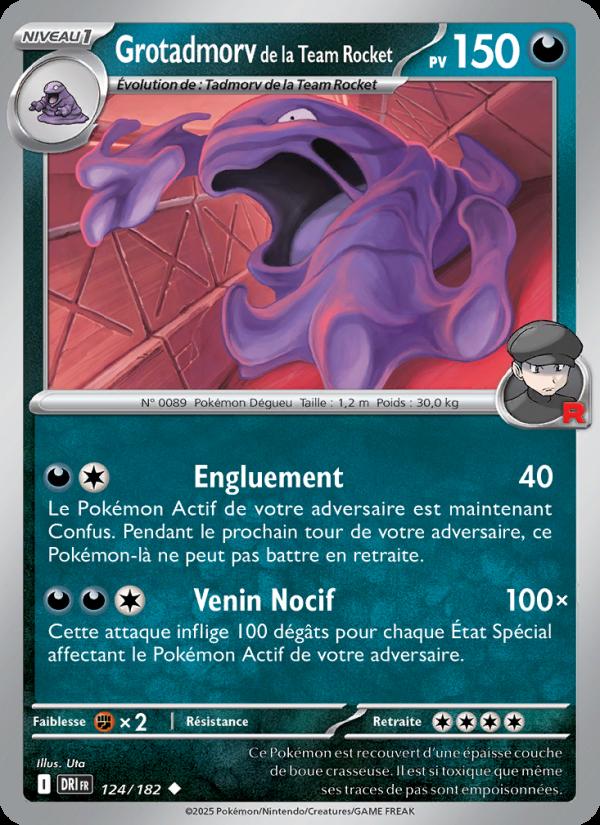 Grotadmorv de la Team Rocket card