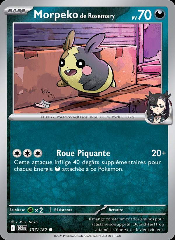 Morpeko de Rosemary card