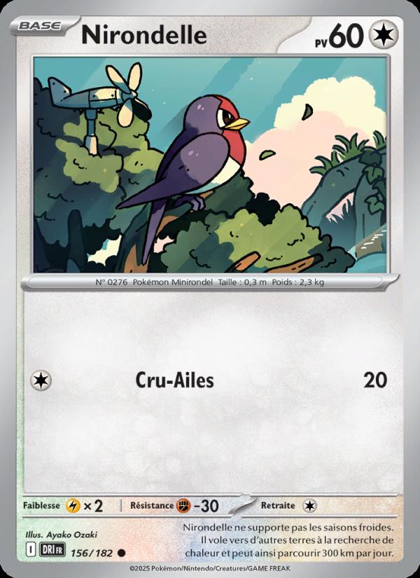 Nirondelle card