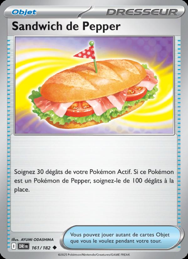 Sandwich de Pepper card