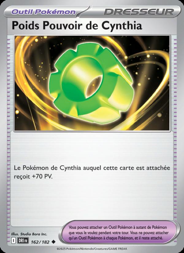 Poids Pouvoir de Cynthia card