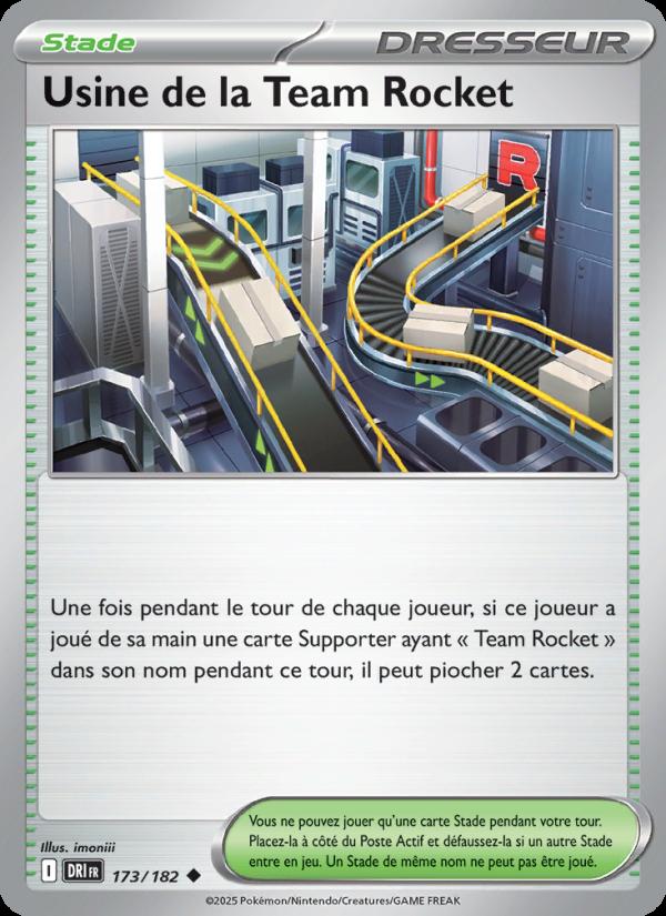 Usine de la Team Rocket card