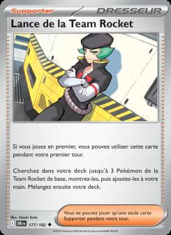 Lance de la Team Rocket card