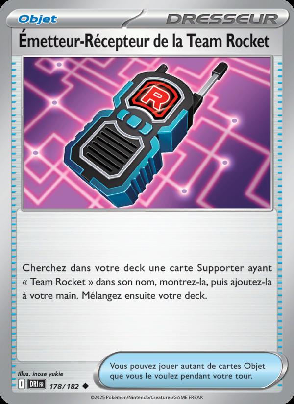 Émetteur-Récepteur de la Team Rocket card