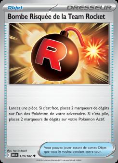 Bombe Risquée de la Team Rocket card