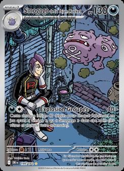 Smogogo de la Team Rocket card