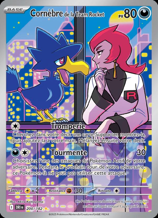 Cornèbre de la Team Rocket card