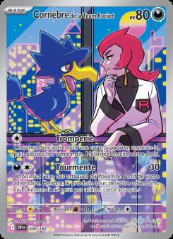 Cornèbre de la Team Rocket card