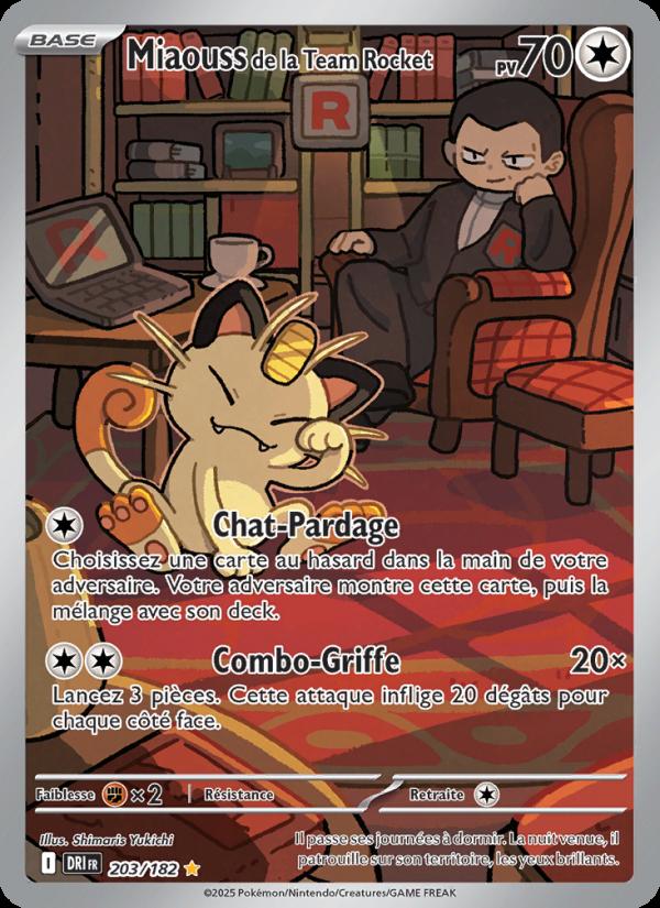 Miaouss de la Team Rocket card