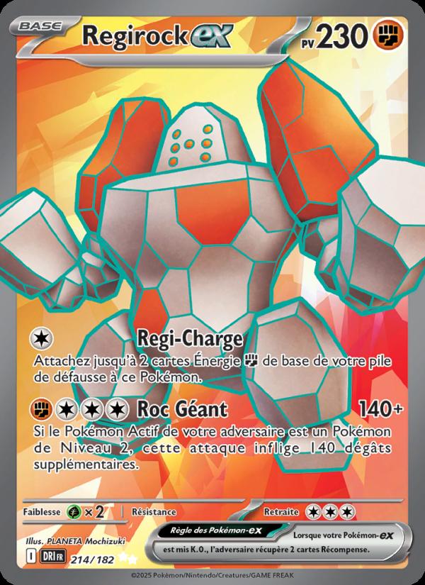 Regirock-ex card