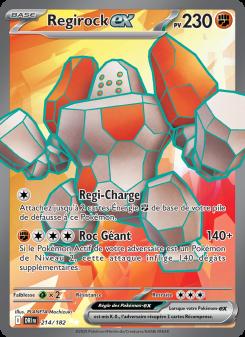 Regirock-ex card