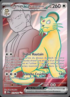 Persian-ex de la Team Rocket card