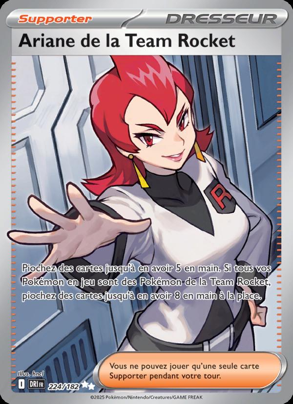 Ariane de la Team Rocket card