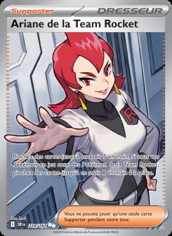 Ariane de la Team Rocket card