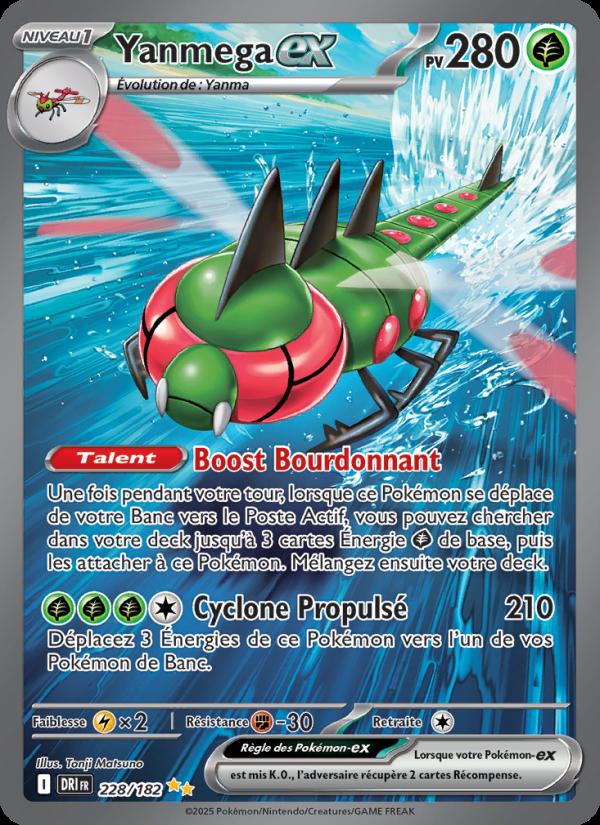 Yanmega-ex card