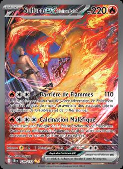 Sulfura-ex de la Team Rocket card