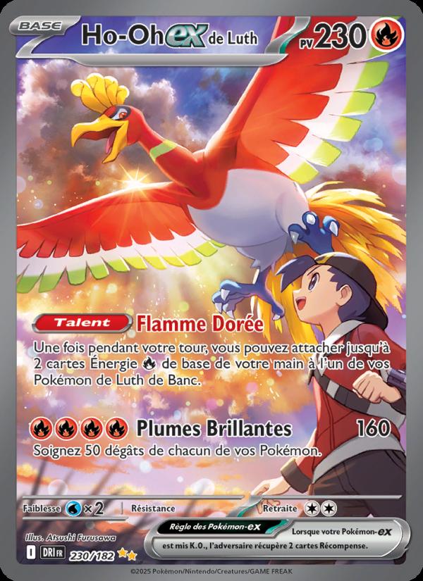 Ho-Oh-ex de Luth card