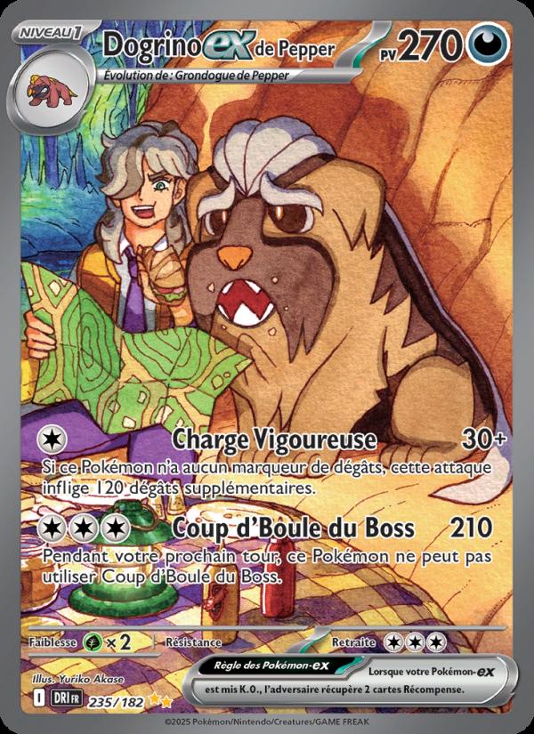 Dogrino-ex de Pepper card