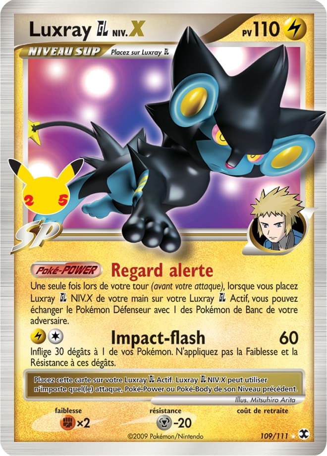 Luxray GL NIV.X card