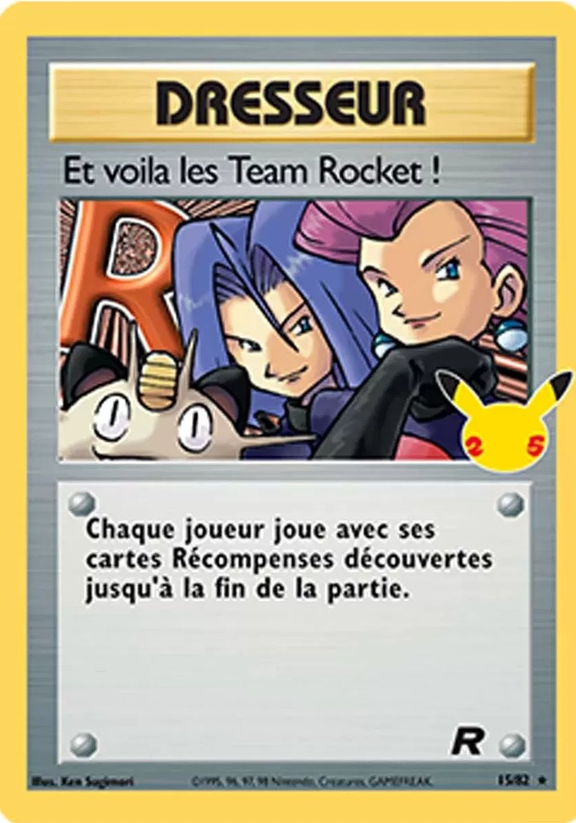 Et voila les Team Rocket ! card