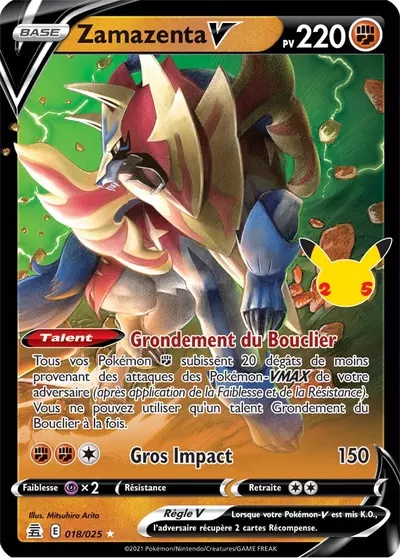 Zamazenta V card