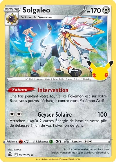 Solgaleo card