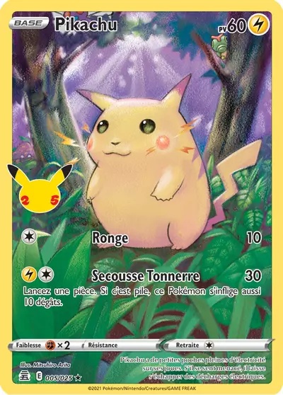 Pikachu card