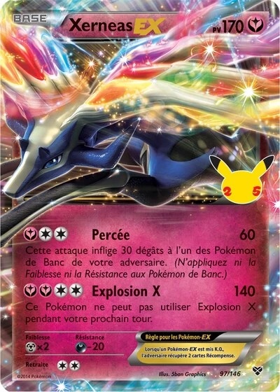 Xerneas-EX card