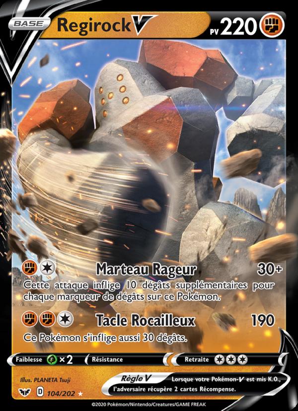 Regirock V card