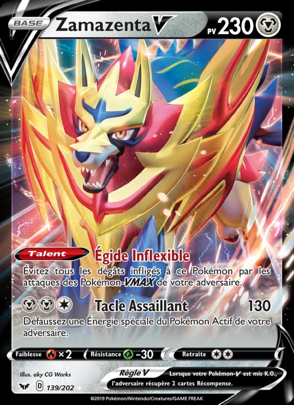 Zamazenta V card