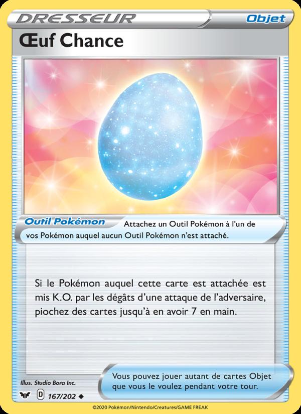 Œuf Chance card